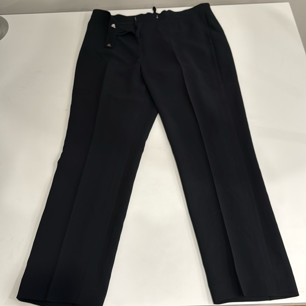 Used, excellent condition: Anne Klein women’s dress pants, black, size 12.